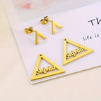 Maxi Hoops with Classic Name