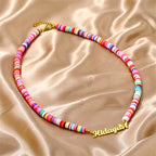 COLLAR CON NOMBRE Y FIMO