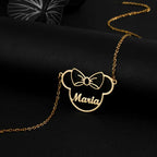 COLLAR CON NOMBRE MINNIE