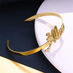 PULSERA CON NOMBRE Y CORAZON