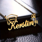COLLAR CON NOMBRE BIRRETE Y PERGAMINO