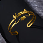 PULSERA CON NOMBRE DOBLE LINEA