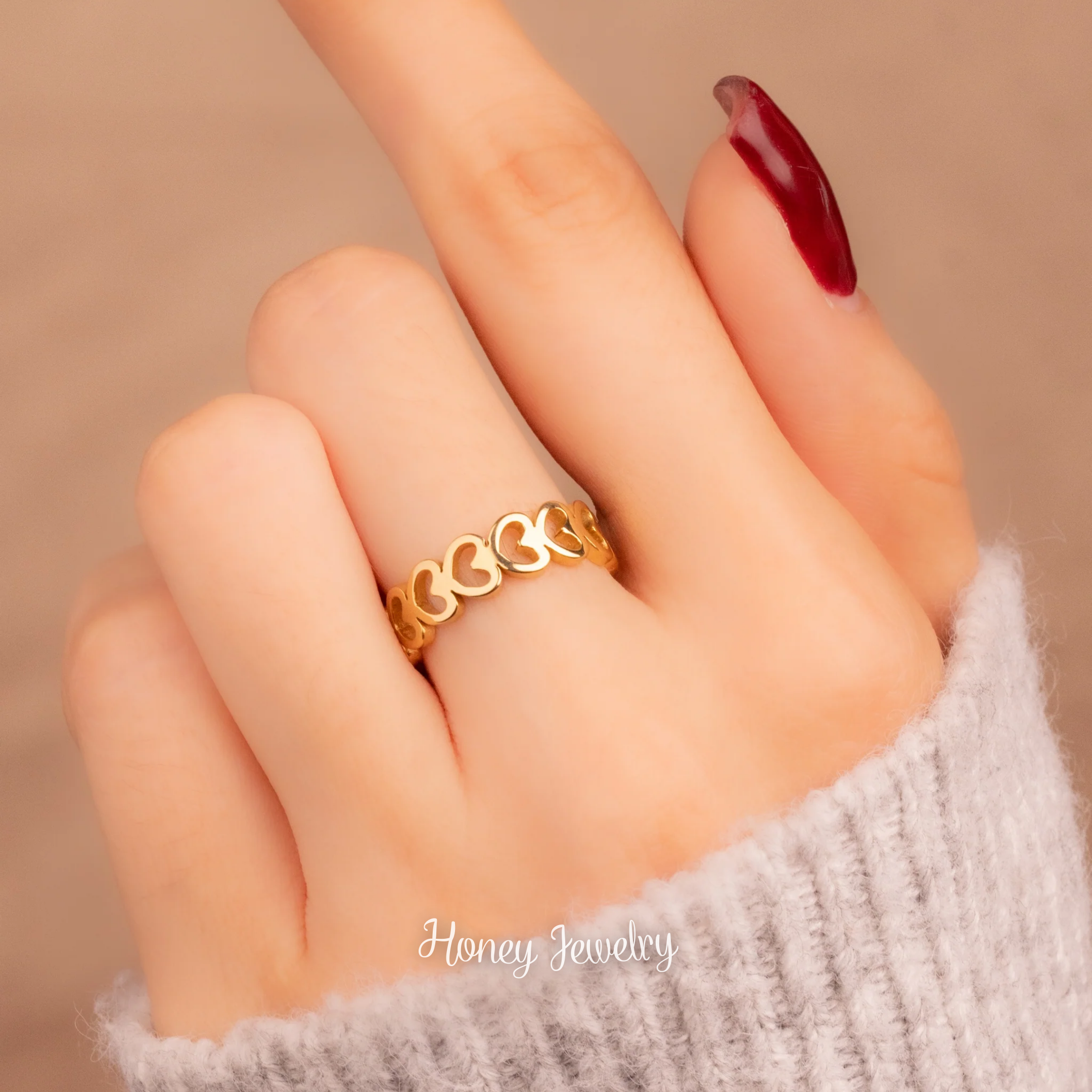 ANILLO CORAZONES
