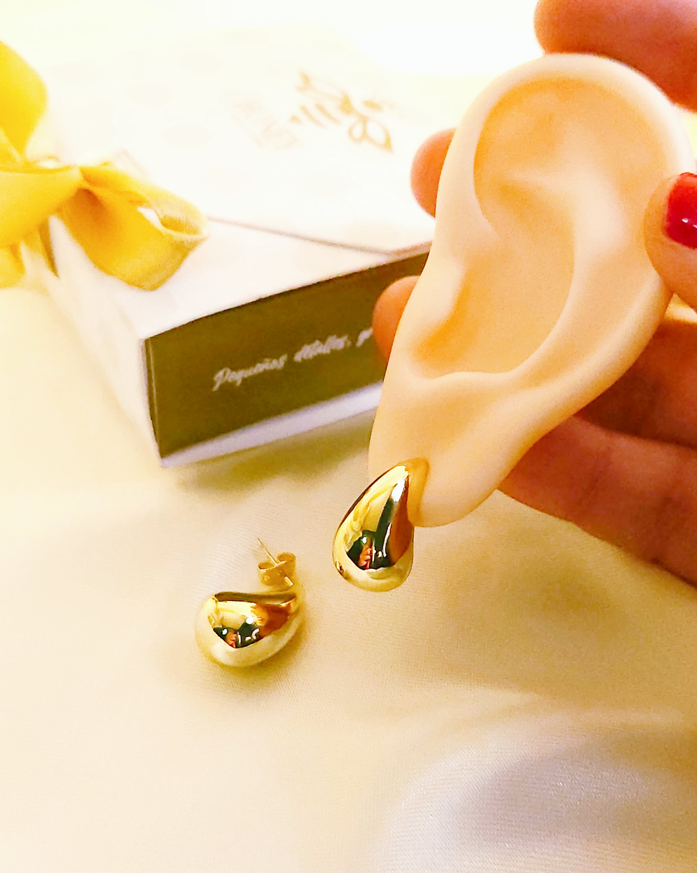 Aretes gota