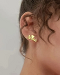 ARETES CON NOMBRE EN FORMA DE CORAZÓN