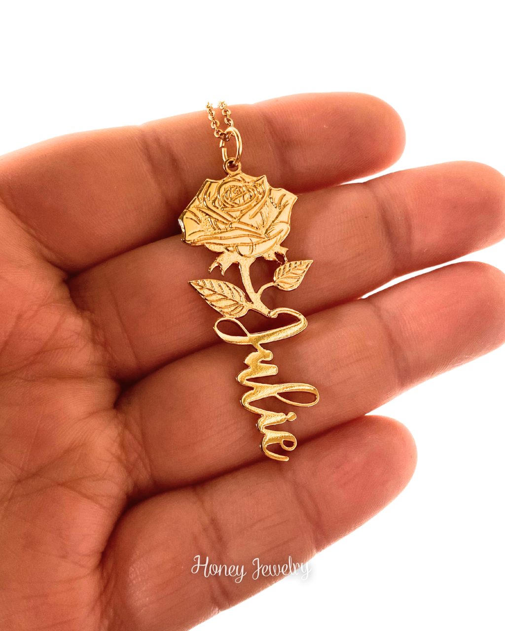 Birth Flower Necklace