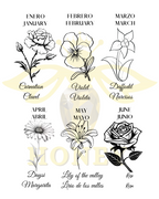 Birth Flower Necklace