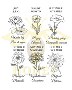 Birth Flower Necklace