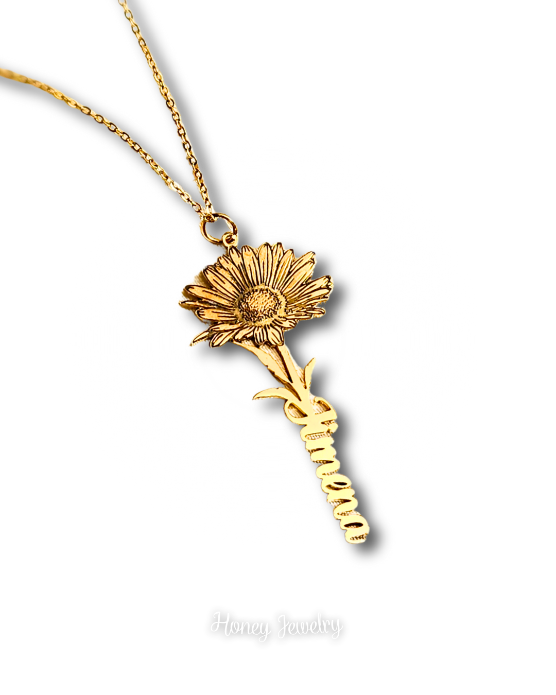 Birth Flower Necklace