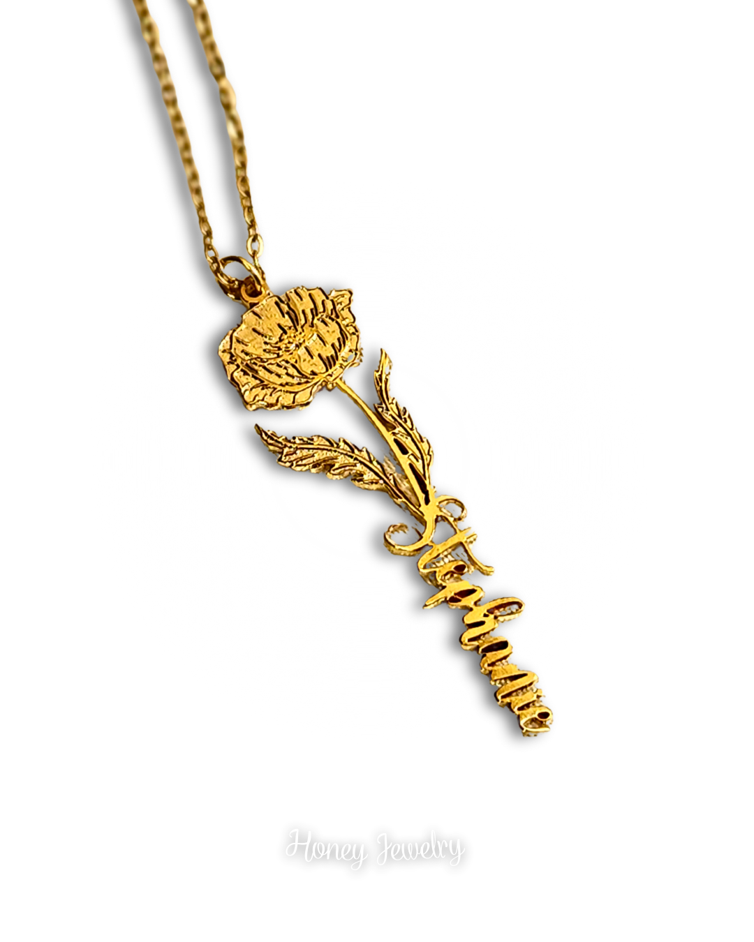 Birth Flower Necklace