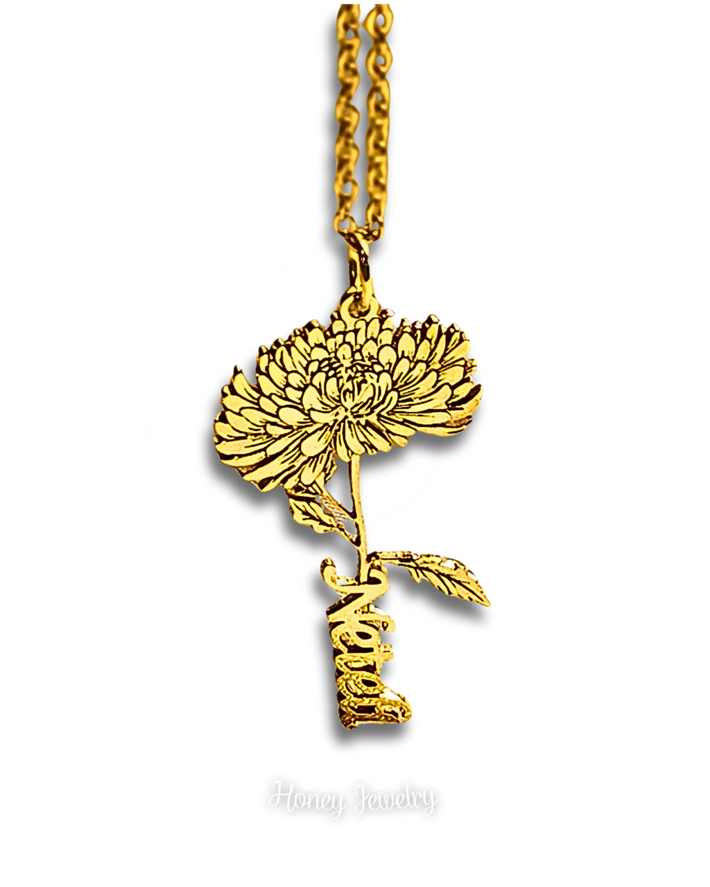 Birth Flower Necklace