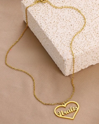 COLLAR NOMBRE DENTRO DEL CORAZON