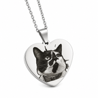 Photo-etched necklace