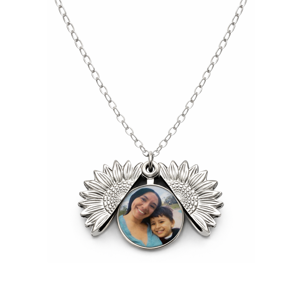 sunflower necklace