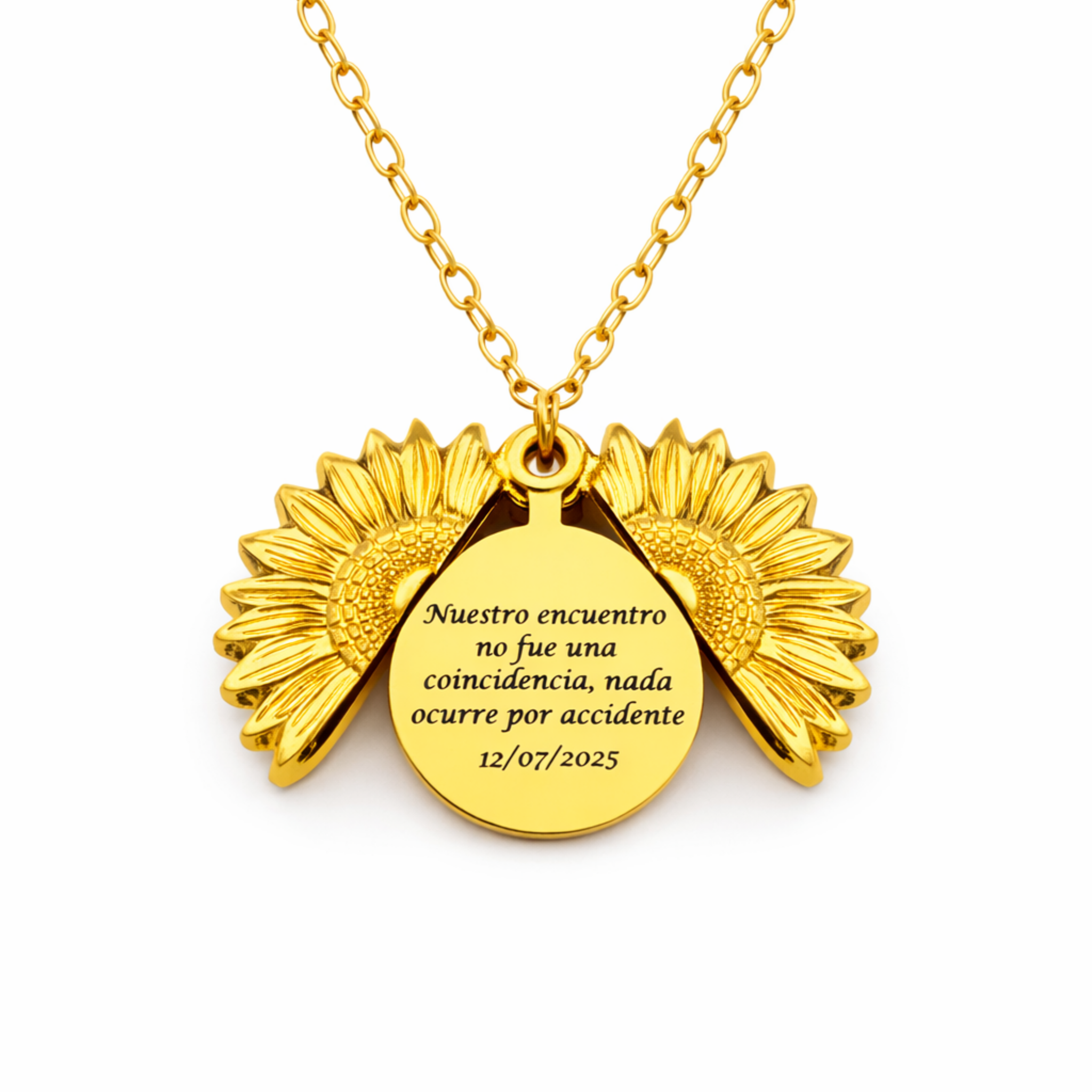 sunflower necklace