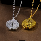 sunflower necklace