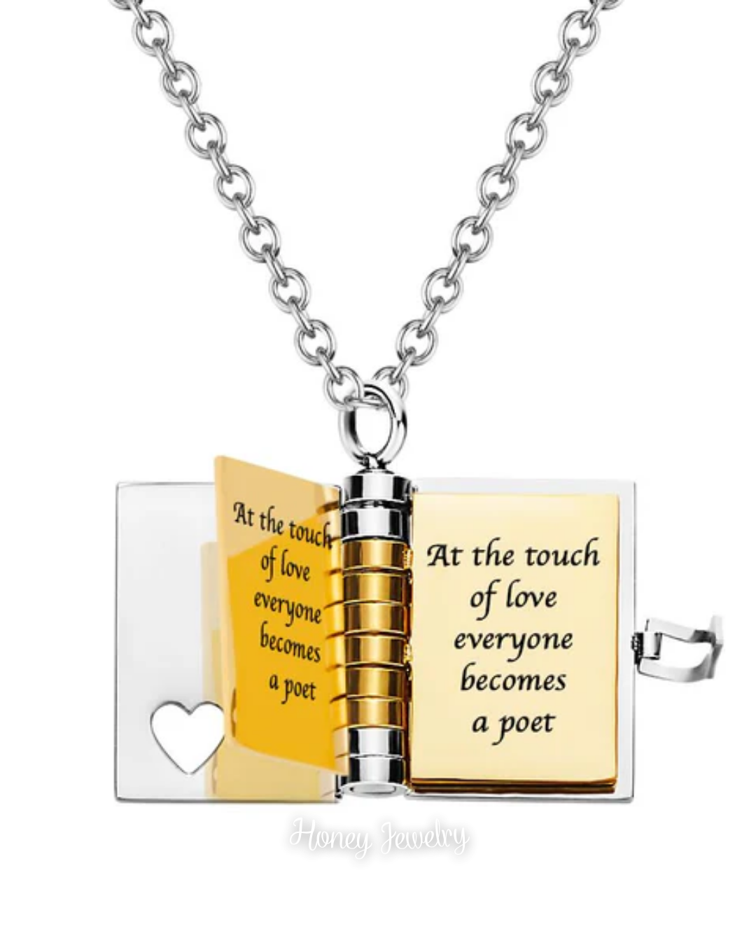 COLLAR LIBRO DE AMOR MINI