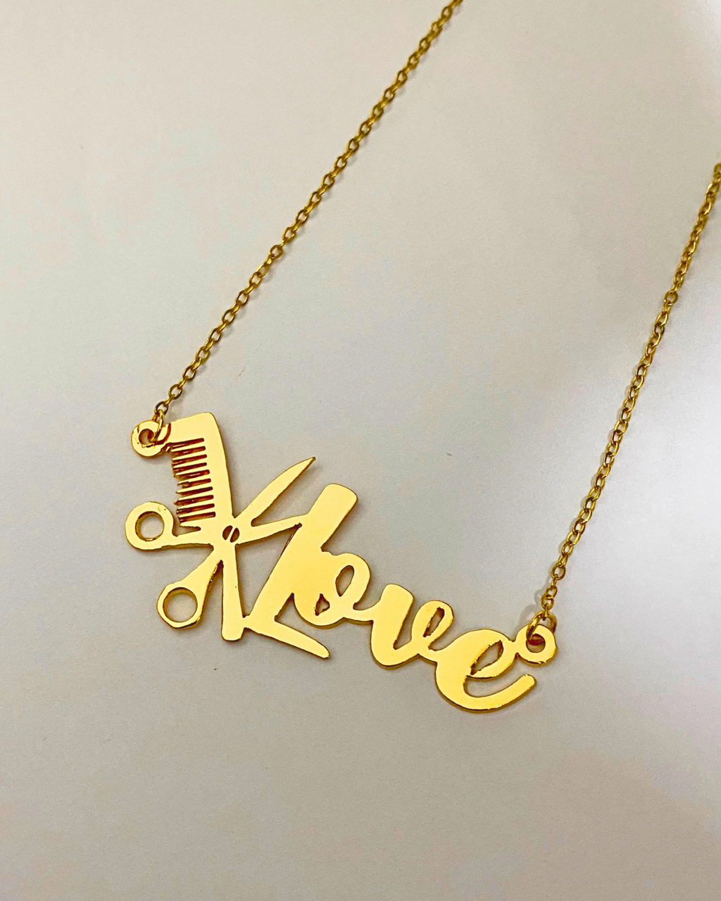 COLLAR CLASICO CON NOMBRE PELUQUERA