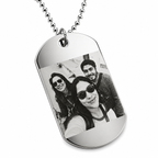 Collar placa militar personalizada