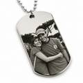 Collar placa militar personalizada