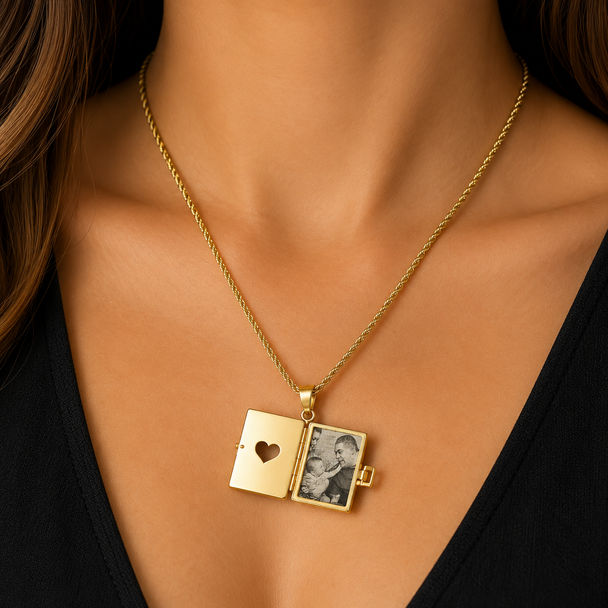 Collar libro de amor maxi