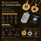 Collar SOS de Identificación Médica