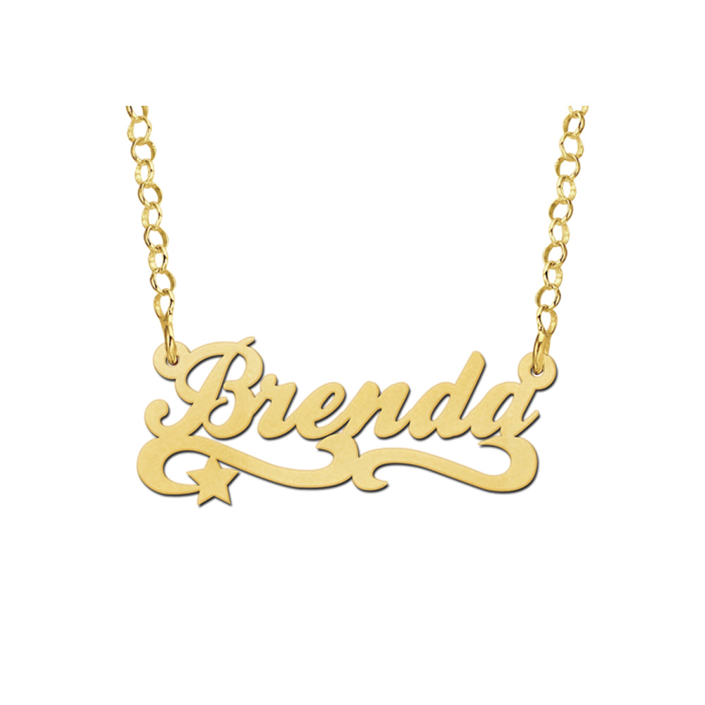 Klassieke naamketting
