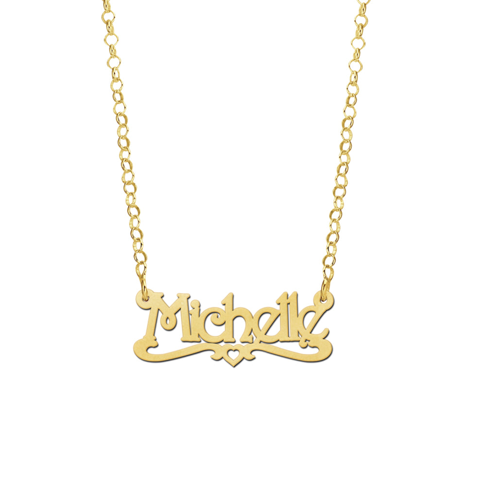 Klassieke naamketting
