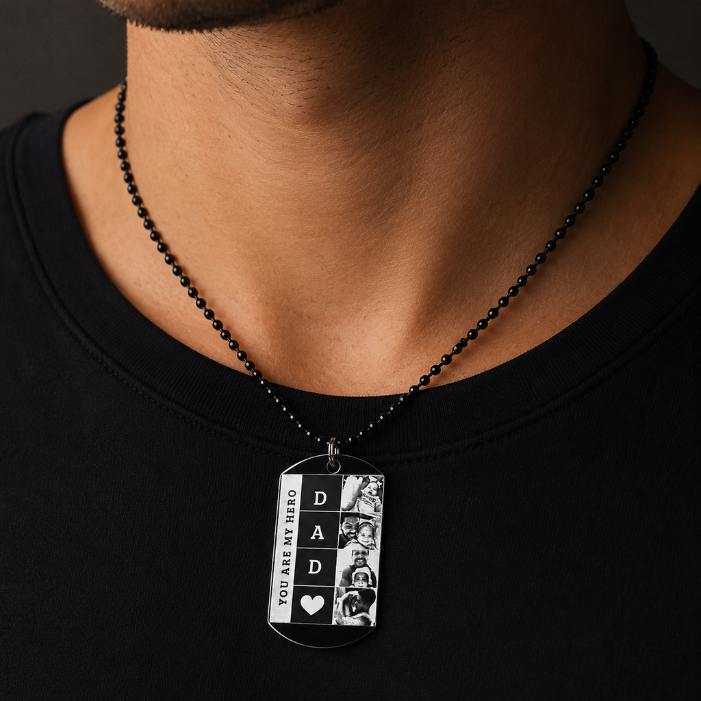 Militaire badge sleutelhanger voor papa