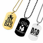 Militaire badge sleutelhanger voor papa
