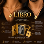 Collar libro de amor maxi