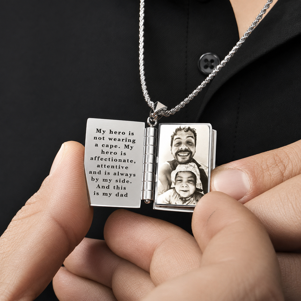 book of love necklace