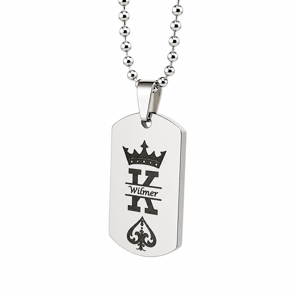 Collar placa mini personalizada