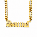 Collar con nombre personalizado