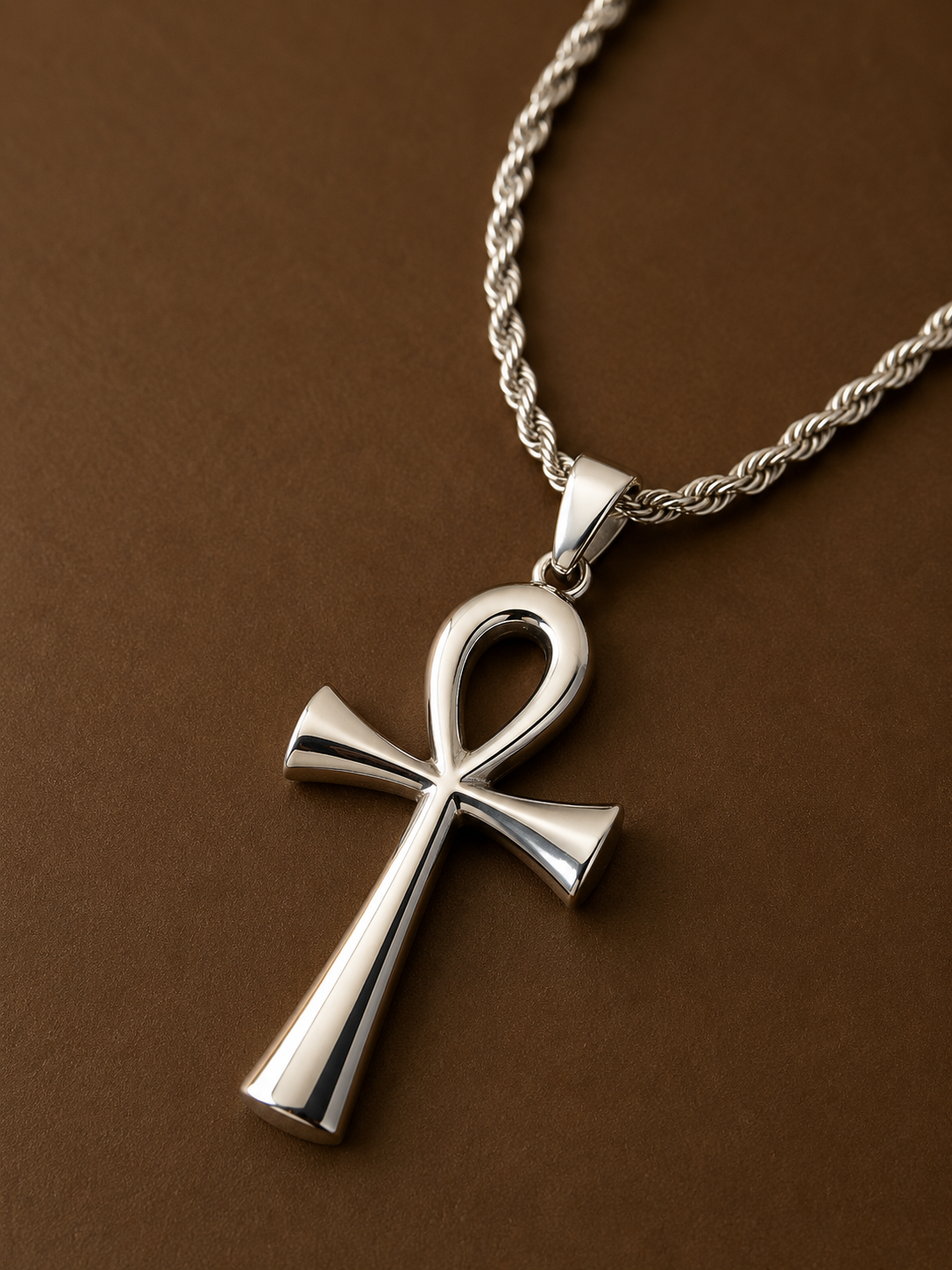Collar cruz egipcia