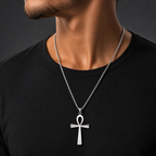 Collar cruz egipcia