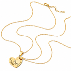 Collar duo de corazones mamá e hija