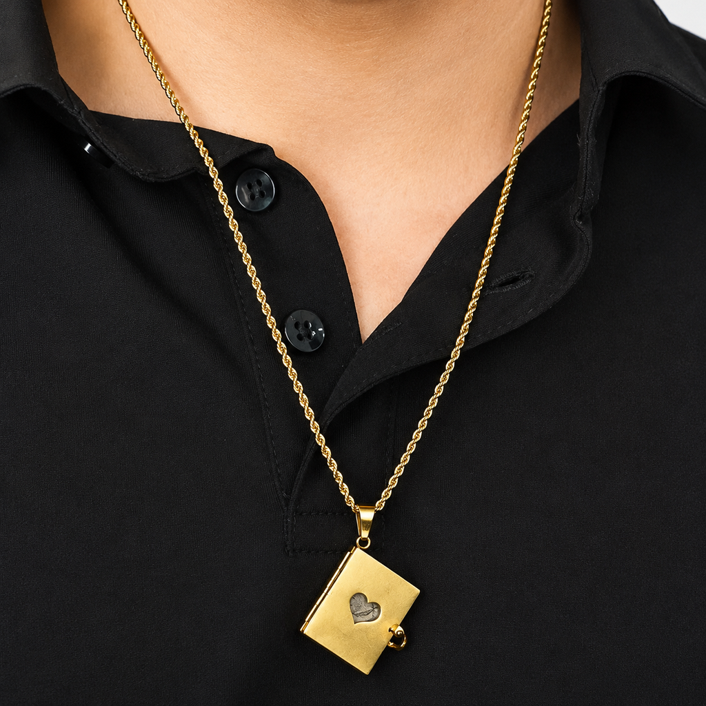 Collar libro de amor maxi