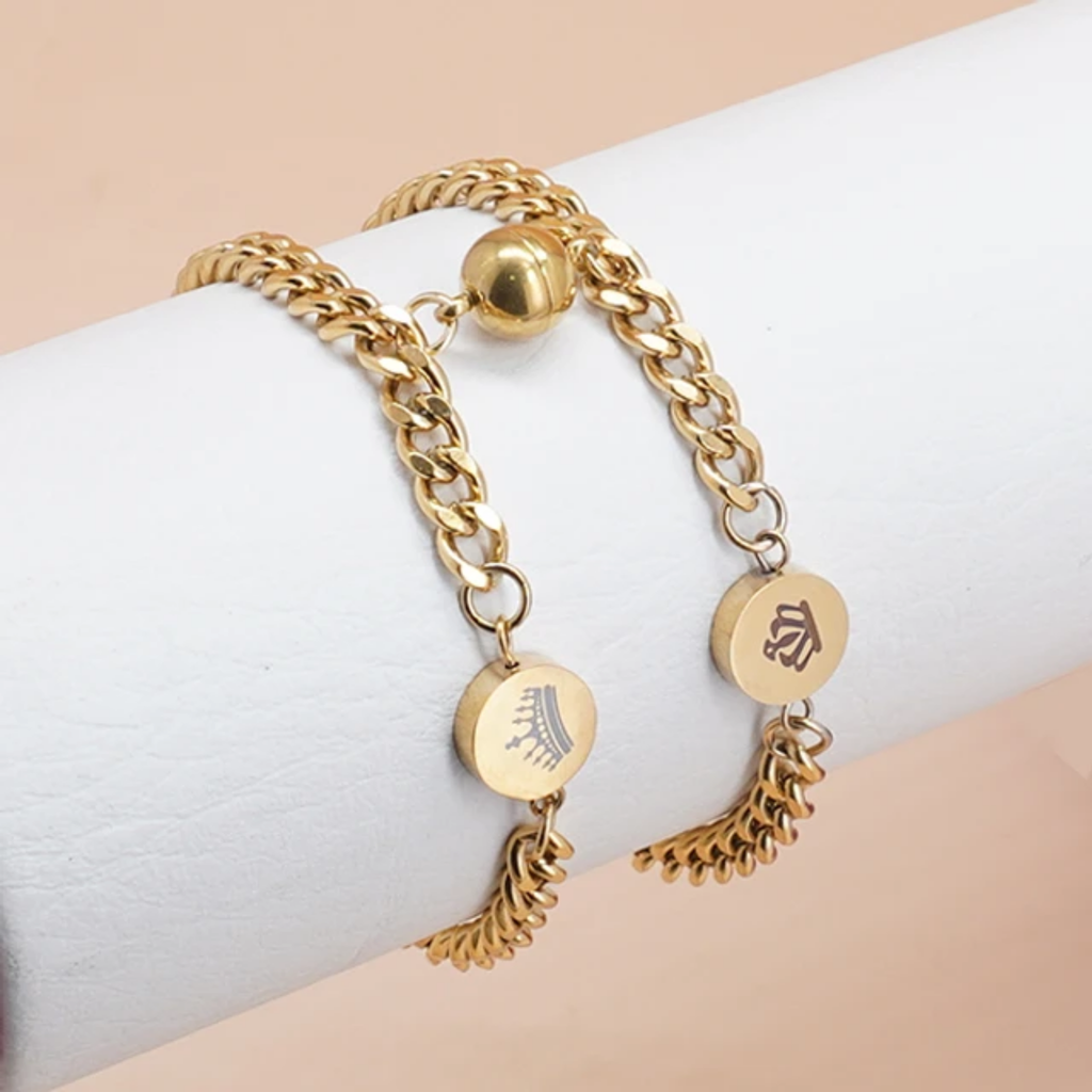Magneet paar armband