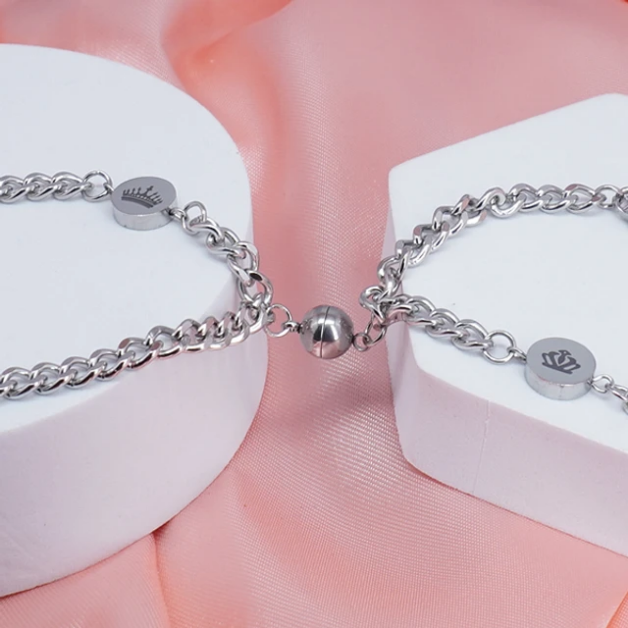 DUO DE PULSERAS CROWN MATCH