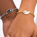 Yin en Yang armbandenset