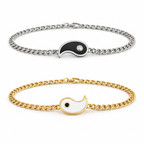 Yin en Yang armbandenset