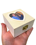 Heart chest with led light