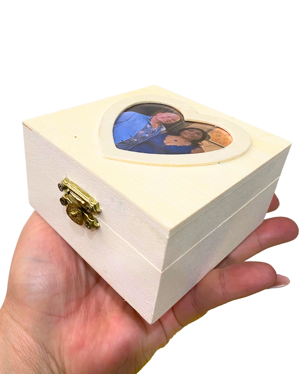 Heart chest with led light