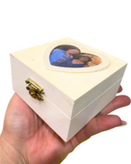 Heart chest with led light