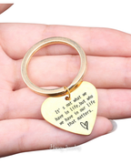 Llavero corazón texto personalizado