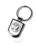 Doodles Military Badge Keychain for Dad
