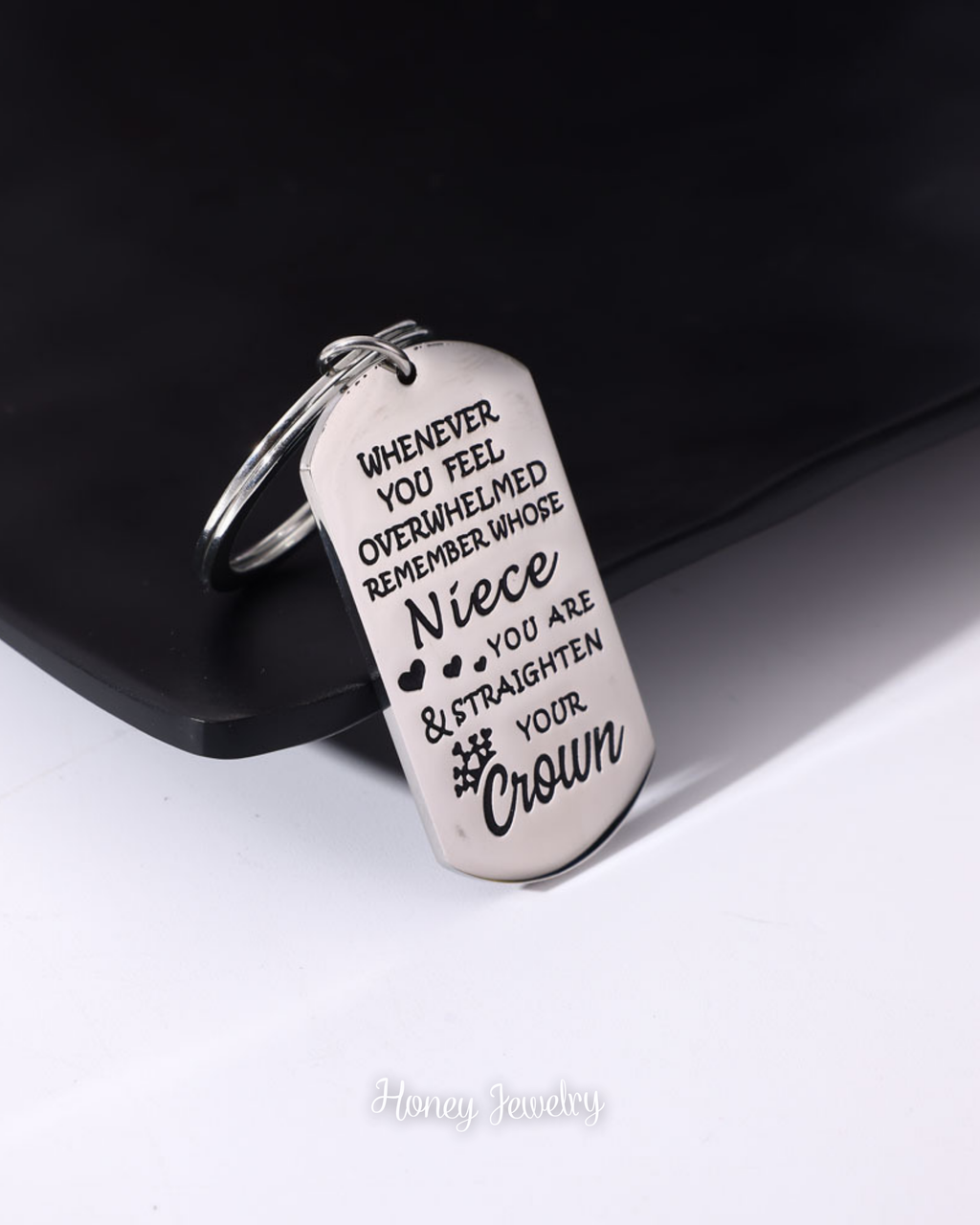 Military plate necklace - Laser engraved text