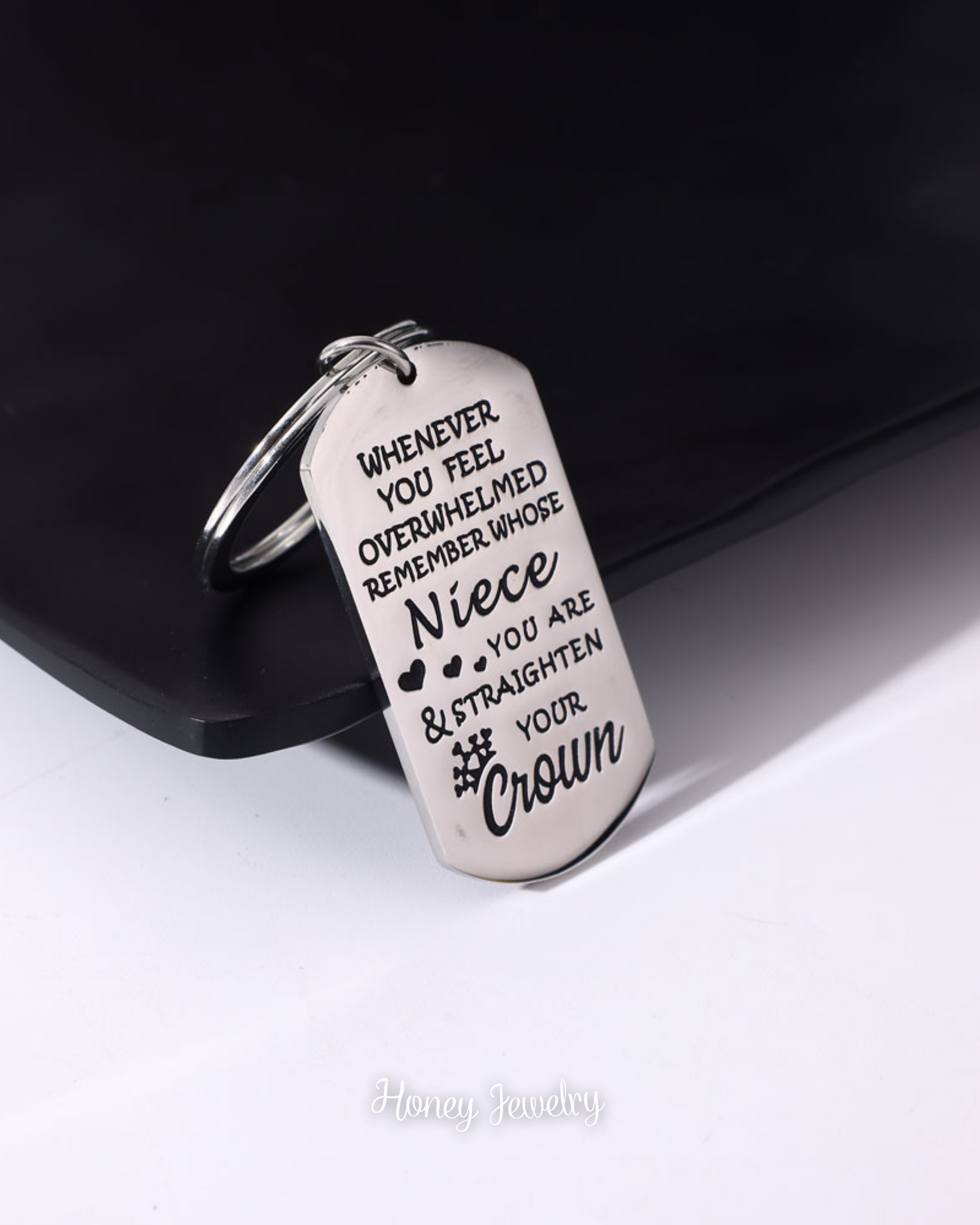 Military plate necklace - Laser engraved text