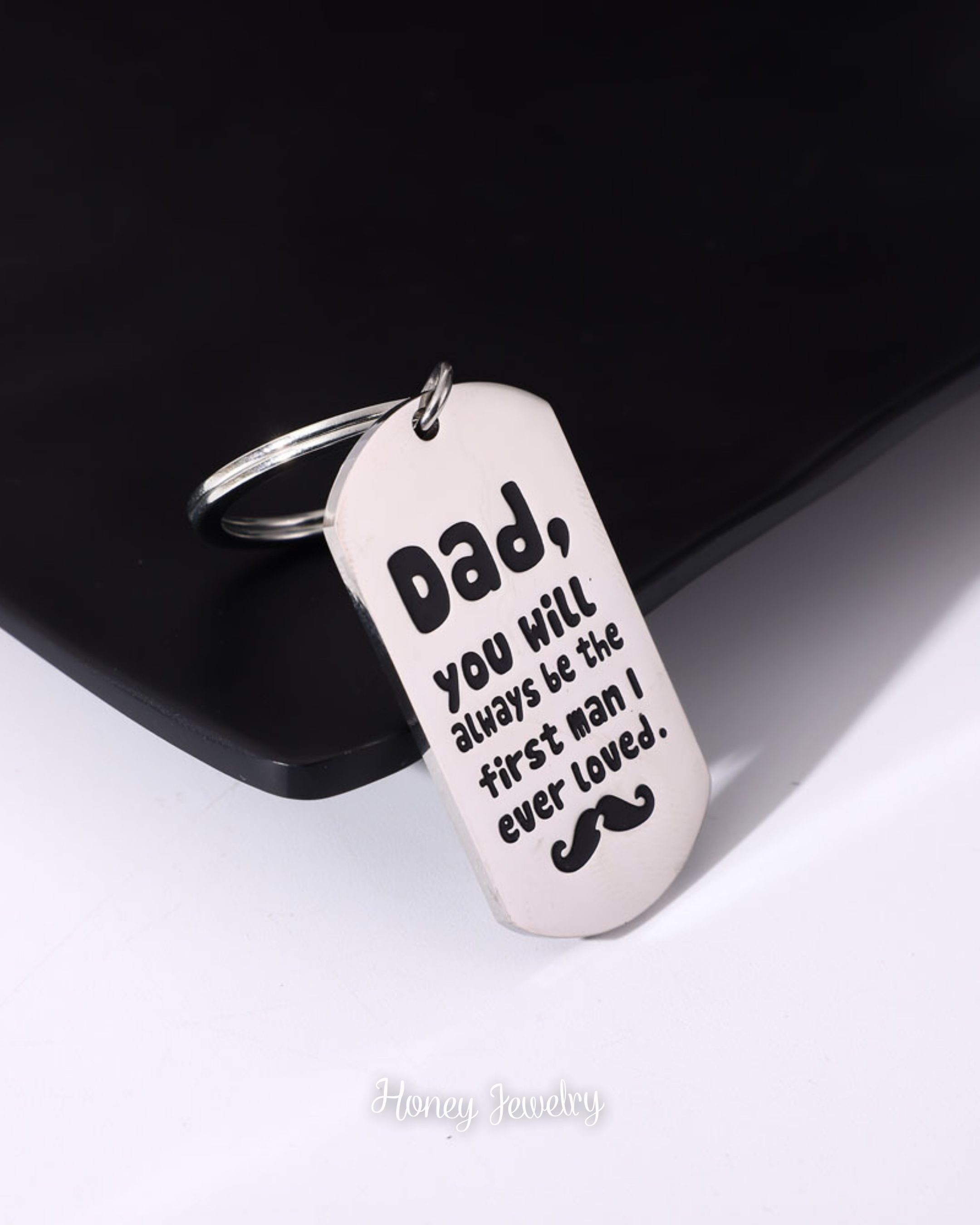 Military plate necklace - Laser engraved text